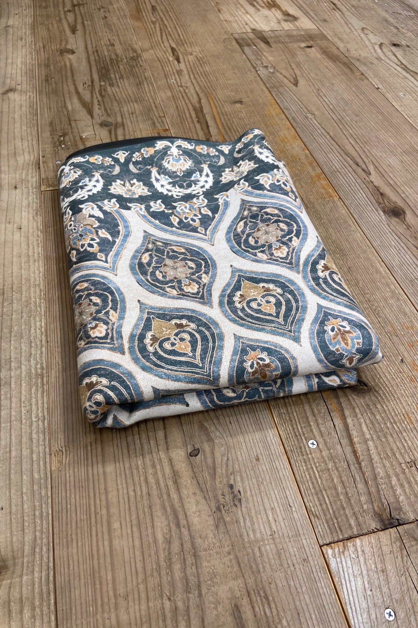 Vintage Kilim Navyグランピングマット 1mm