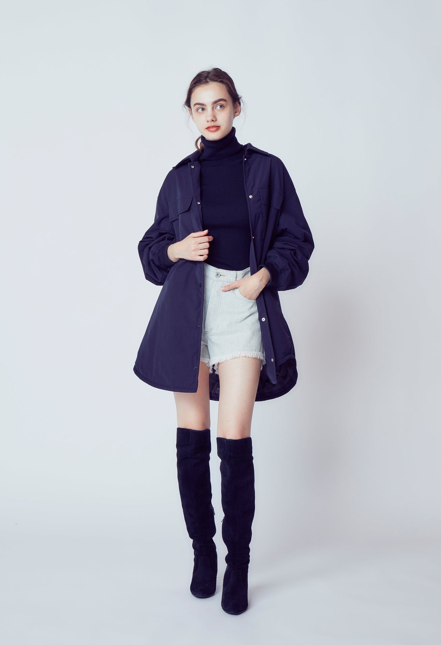 パディングシャツジャケット 8172-002-214