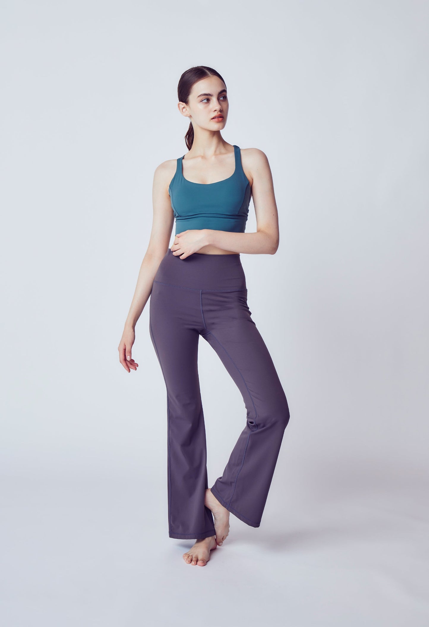 AddElm(add03) Solid Light Flare Leggings 8172-006-203