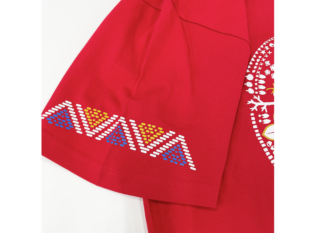 青森✕goen° 【Ring-goen° Tシャツ】(Red)