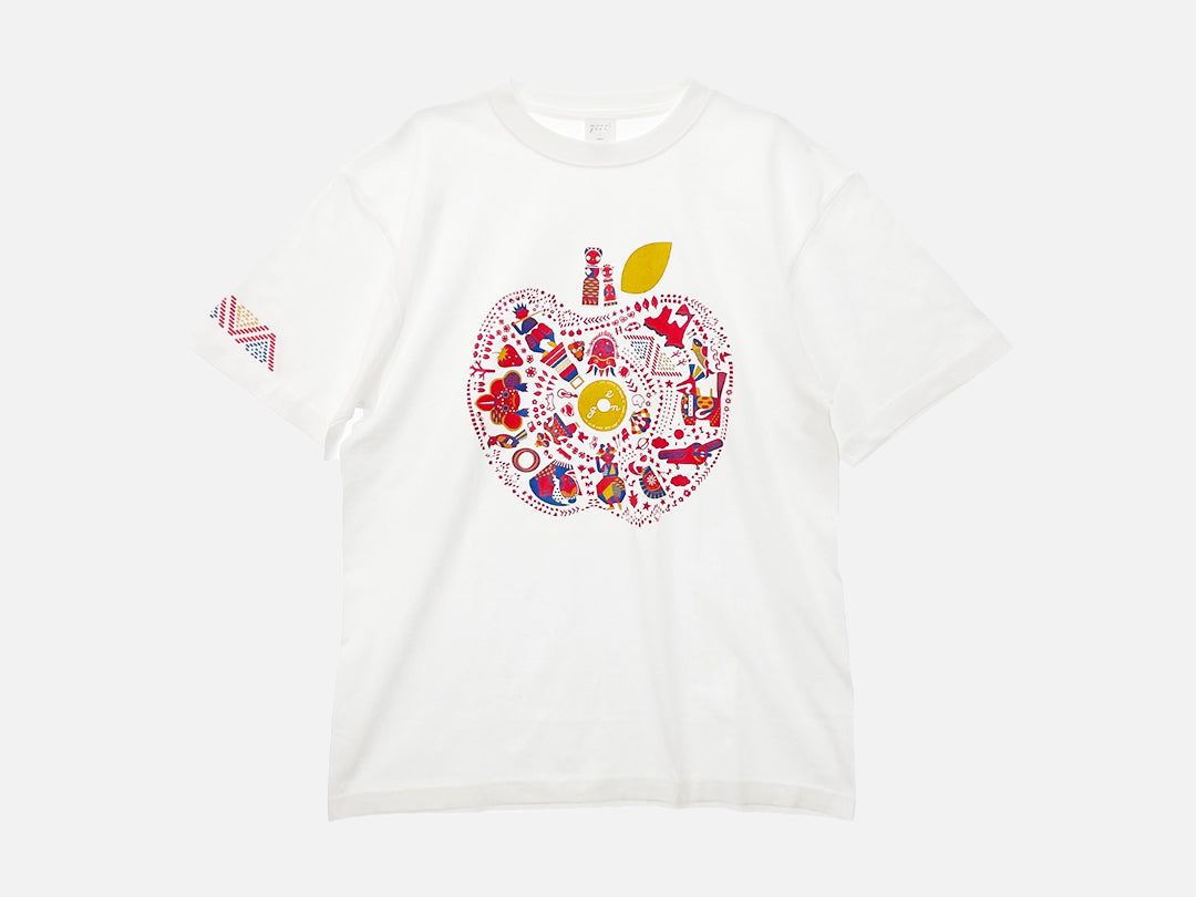青森✕goen° 【Ring-goen° Tシャツ】(White)