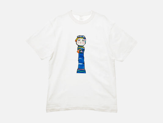 青の森へ【KOKESHI T シャツ】(White)