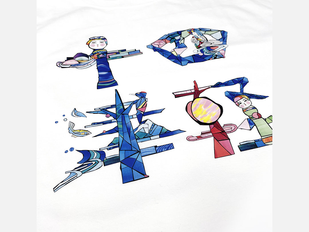 十四津軽【Logo Tシャツ】(White)
