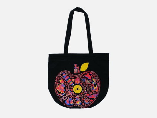 青森✕goen°  【Ring-goen° Tote bag】(Black)
