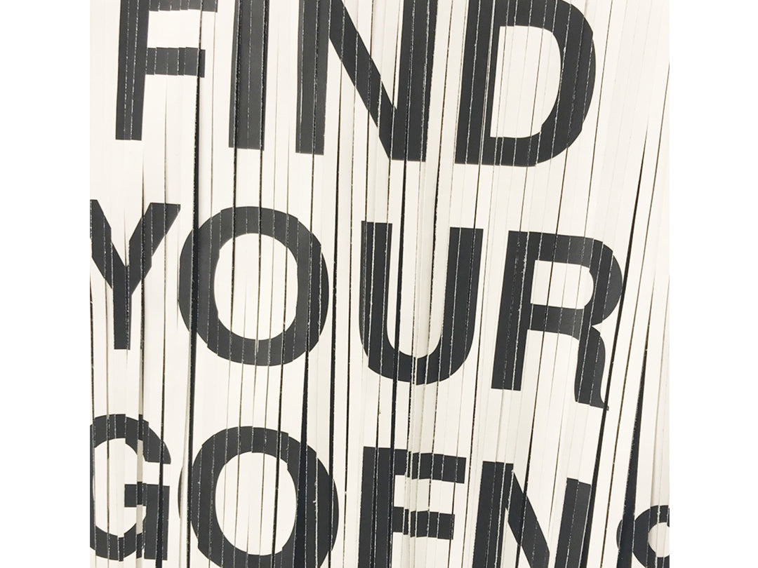 FIND YOUR GOEN° fringe T-Shirts(black)