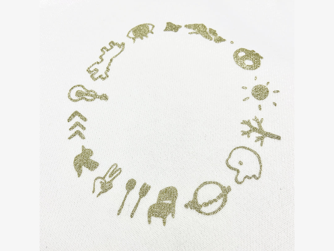goen°柄シリーズ White goen° Hoodie(白) パーカー