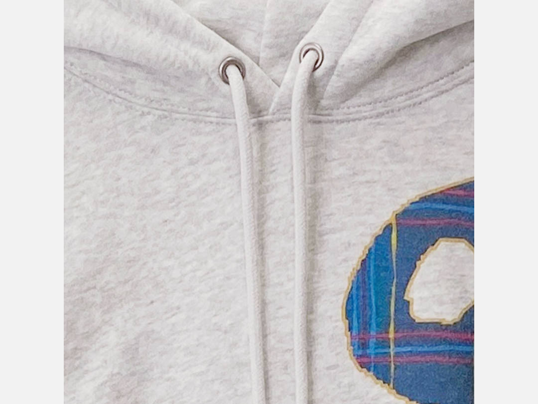 KINEKO SHOW コラボ Hoodie【スカル】 パーカー(Gray)