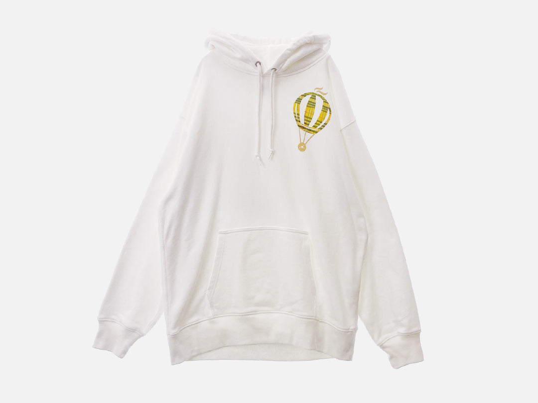KINEKO SHOW コラボ Hoodie【気球】 パーカー(White)