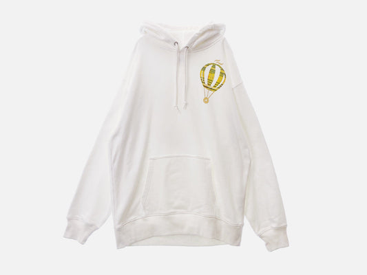 KINEKO SHOW コラボ Hoodie【気球】 パーカー(White)