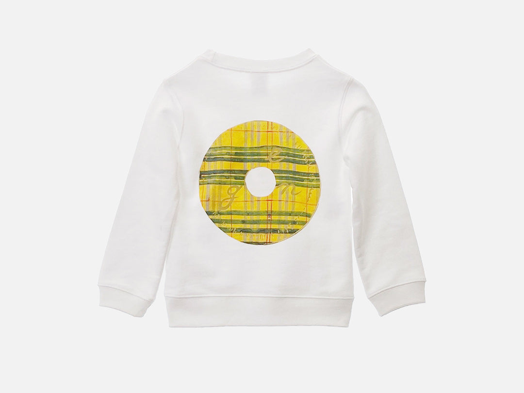 KINEKO SHOW コラボ Kids sweatshirt【気球】トレーナー(White)