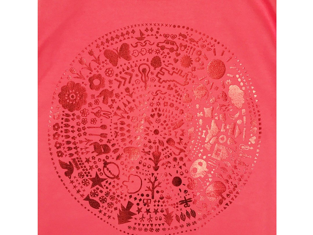 goen°柄シリーズ Pure red goen° Tシャツ