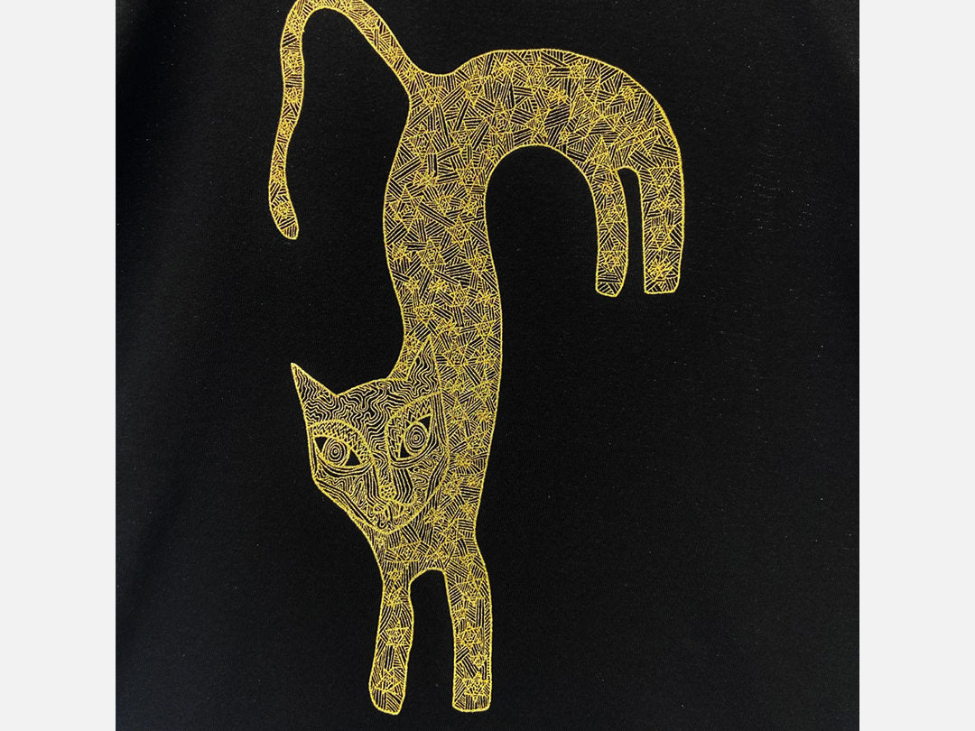 Anne T-shirts Black Panther(Black)