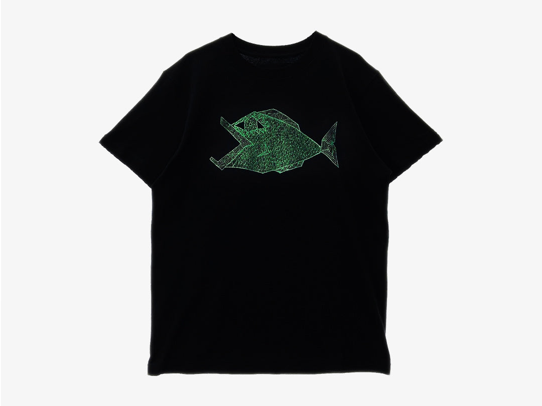 Anne T-shirts Fish(Black)