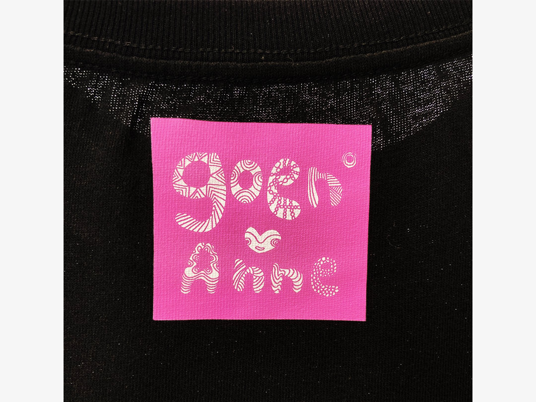 Anne T-shirts Fish(Black)