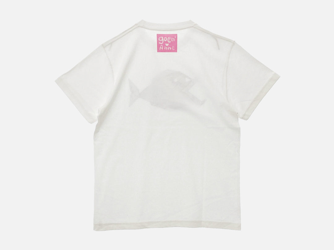 Anne T-shirts Fish(White)