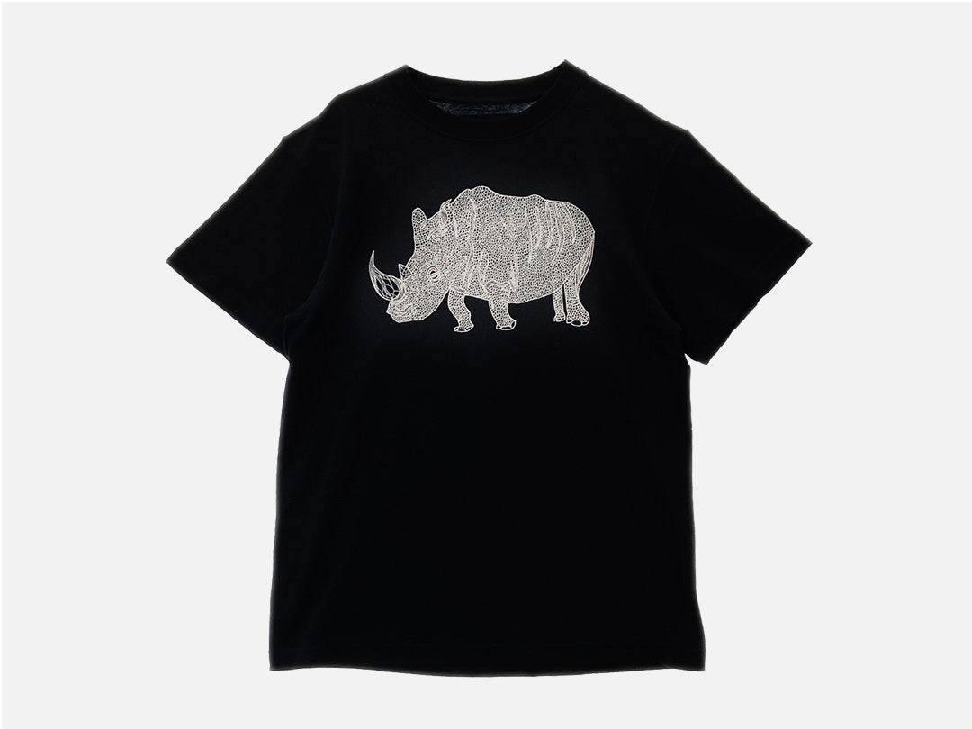 Anne T-shirts Rhino(Black)