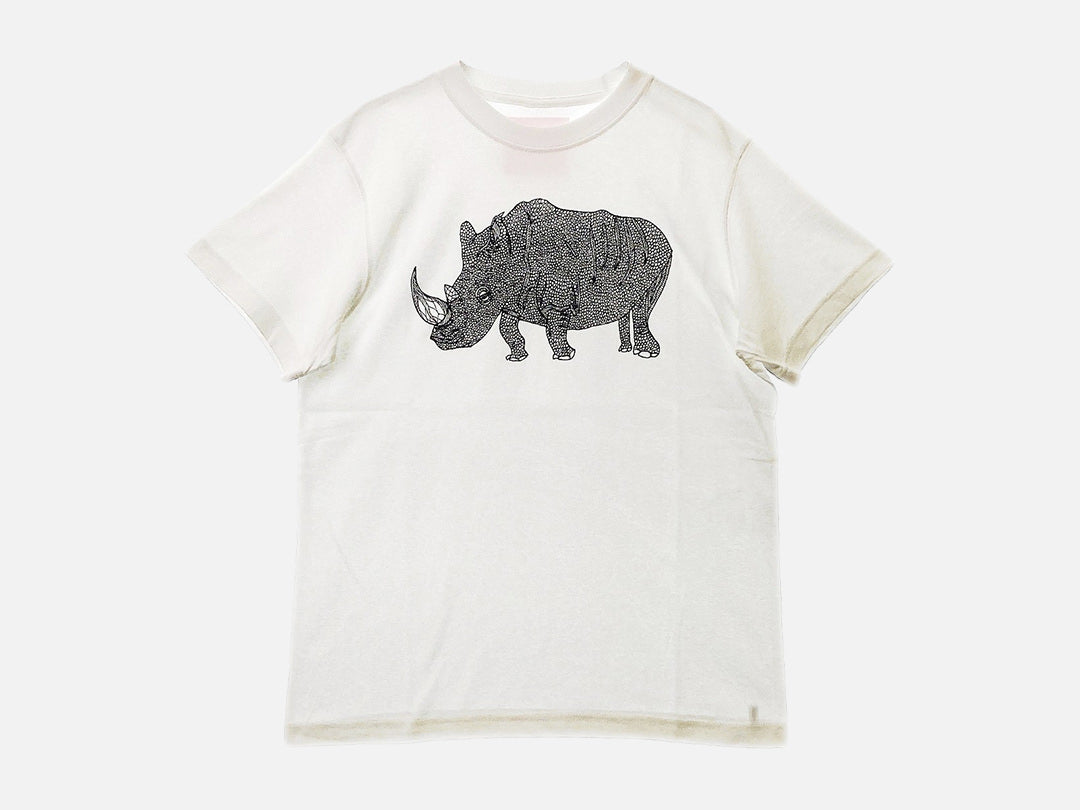 Anne T-shirts Rhino(White)