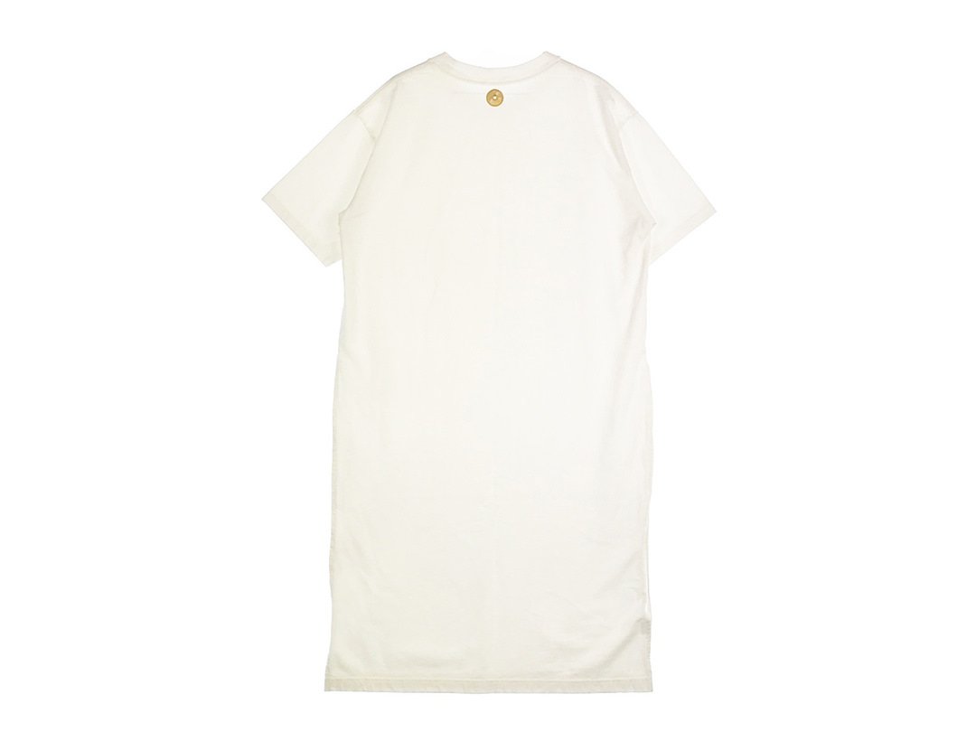 goen°柄ワンピース Long white
