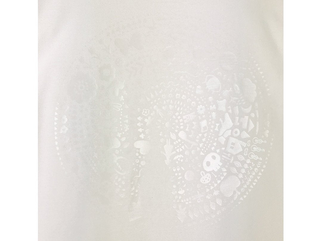 goen°柄ワンピース Long white