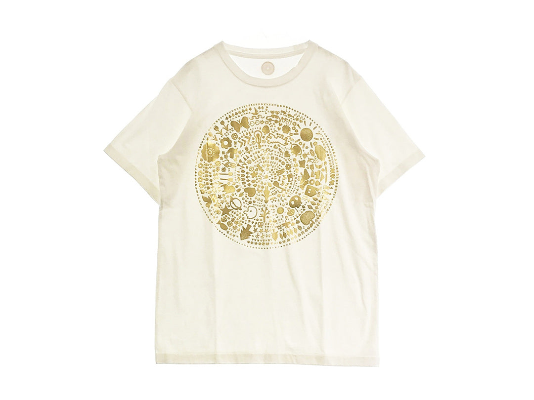 goen°柄シリーズ White goen°(金箔) Tシャツ