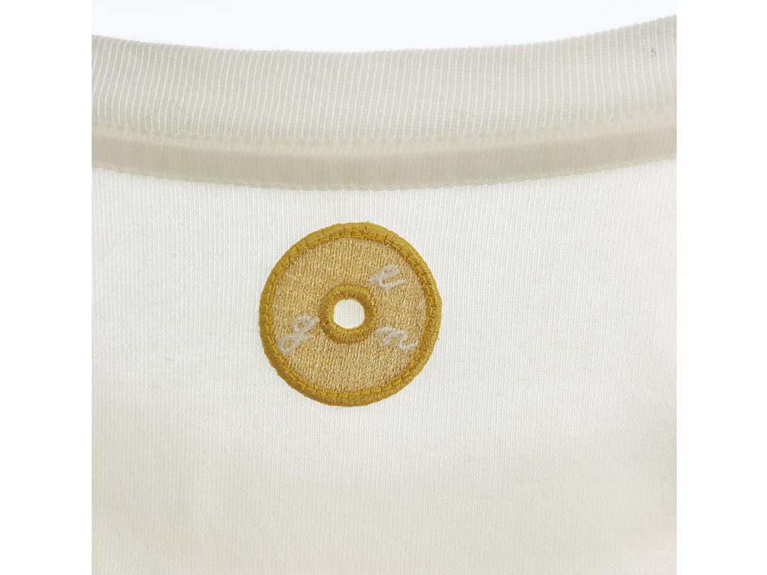 goen°柄シリーズ White goen°(金箔) Tシャツ