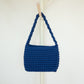 Upcycle Crochet Bag　ブルー