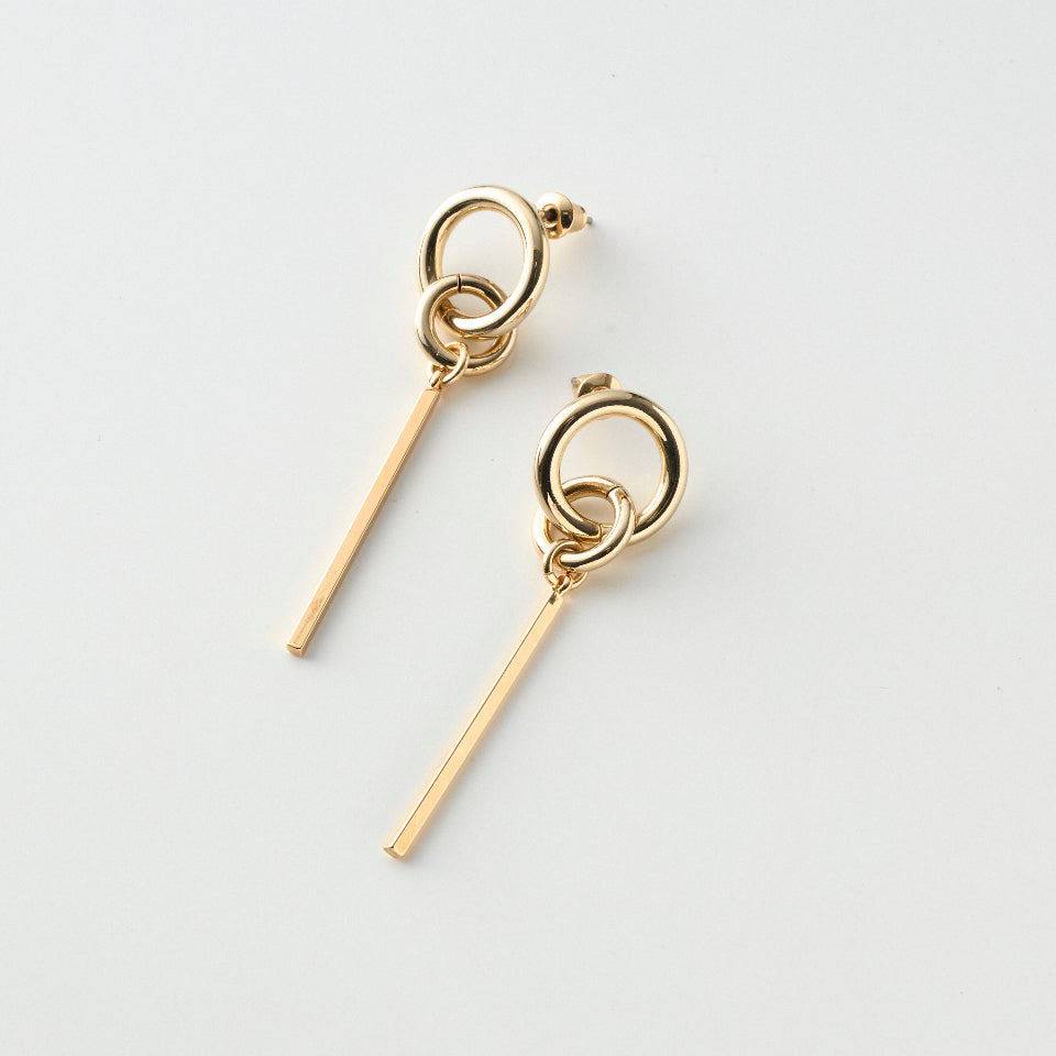 【先行予約受注商品】Stick drop pierce / earring