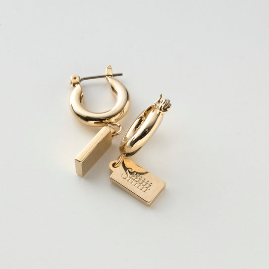 【先行予約受注商品】Siiiiii Logo plate pierce