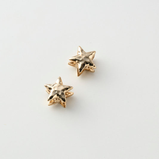 【先行予約受注商品】Plump star pierce / earring