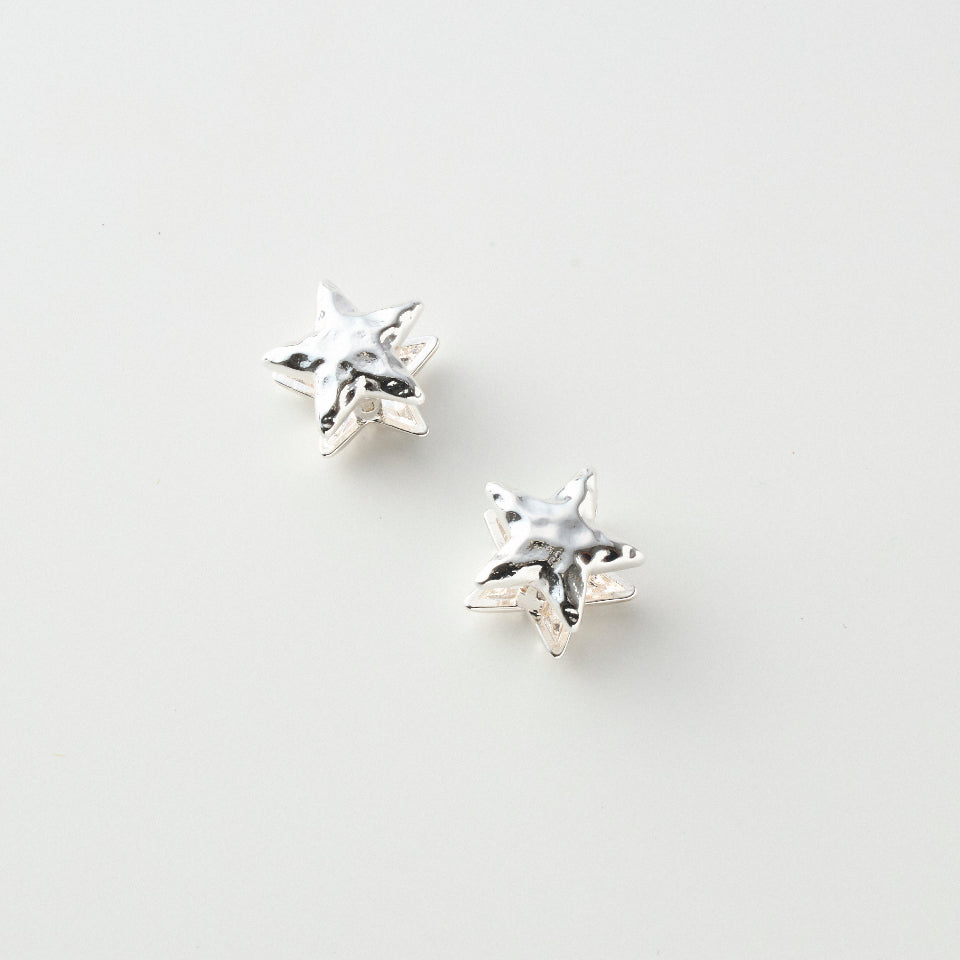 【先行予約受注商品】Plump star pierce / earring