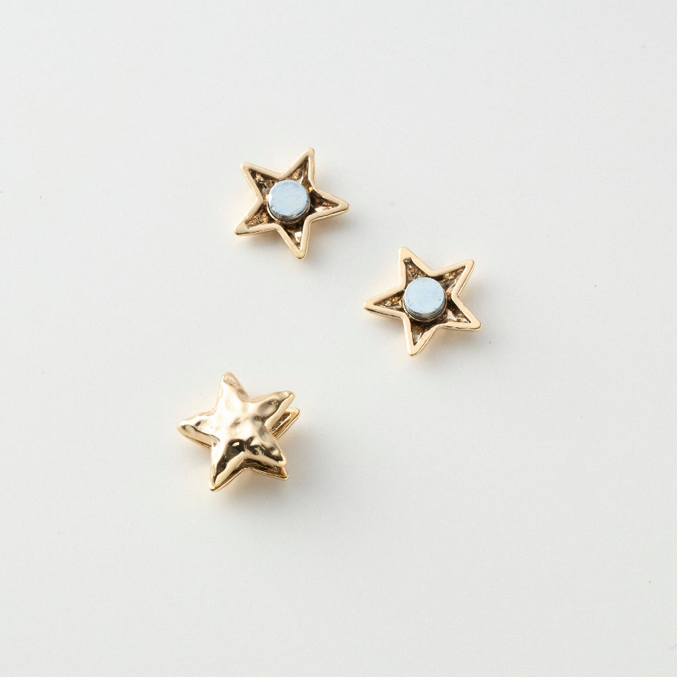 【先行予約受注商品】Plump star pierce / earring