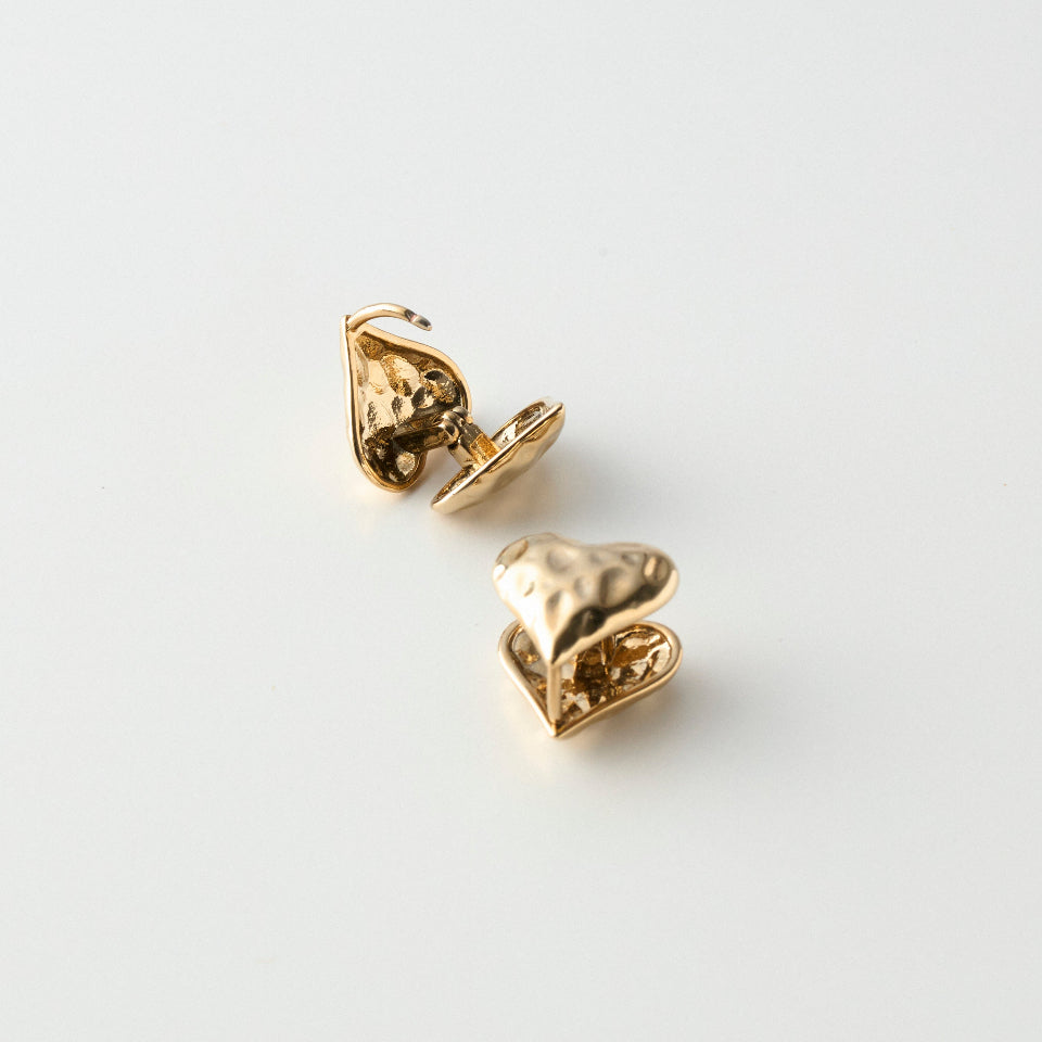 【先行予約受注商品】Plump heart pierce / earring