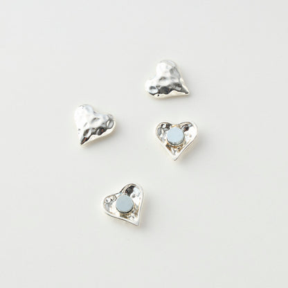 Plump heart pierce / earring