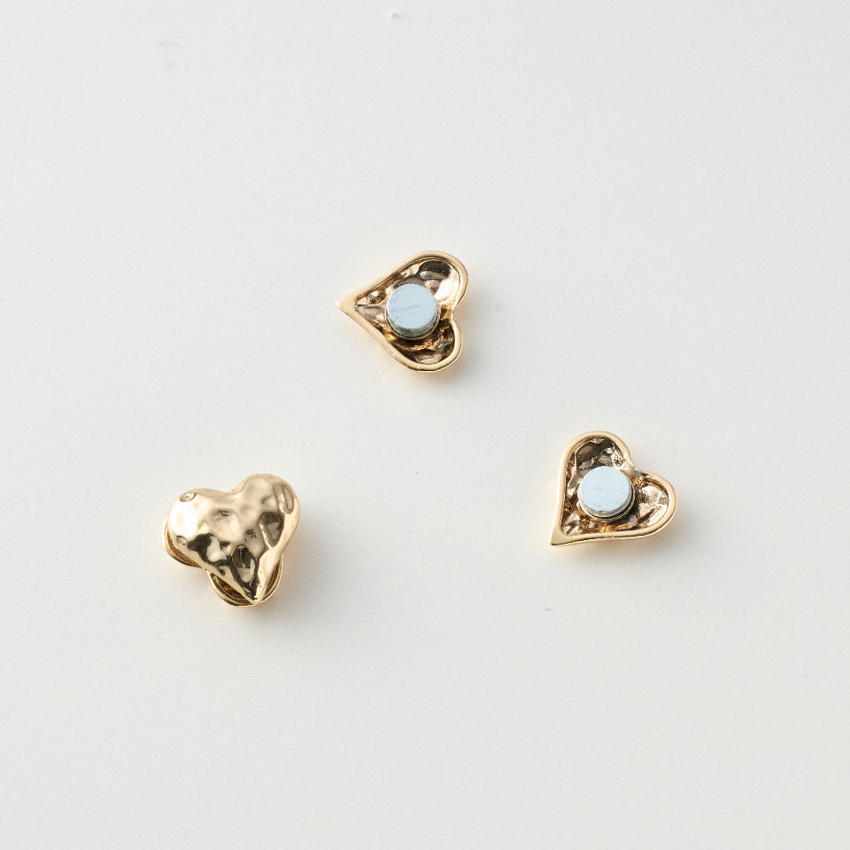 【先行予約受注商品】Plump heart pierce / earring