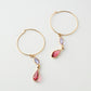 【先行予約受注商品】Glass drop pierce / earring