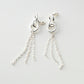 Chain drop pierce / earring