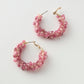 Power stone volume pierce / earring