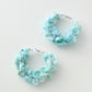 Power stone volume pierce / earring