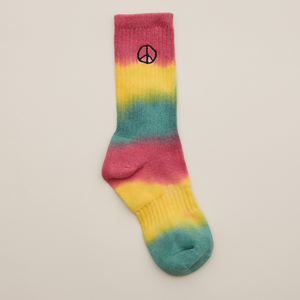 PEACEMINUSONE SOCKS ソックス ネオン イエロー グリーン PEACEMINUSONE SOCKS ソックス ネオン イエロー グリーン