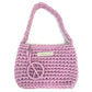 Upcycle Crochet Bag　ラベンダー