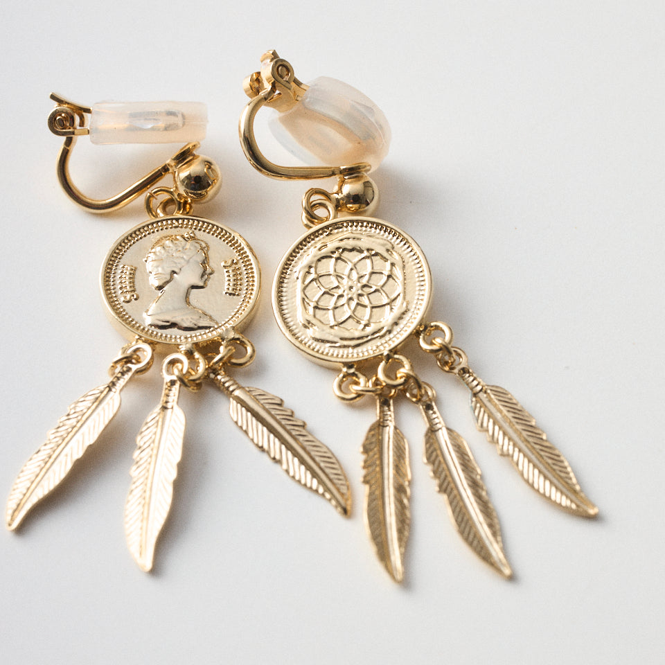 【NEW】Small Dreamcatcher pierce / earring