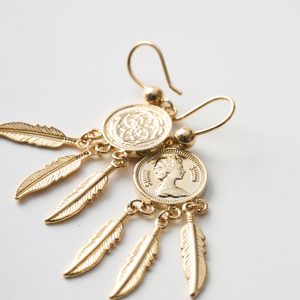 【NEW】Small Dreamcatcher pierce / earring