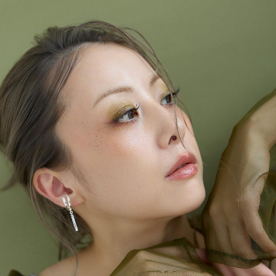 【先行予約受注商品】Zirconia pointed ear cuff