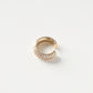 Zirconia bulge ear cuff