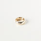 Zirconia bulge ear cuff