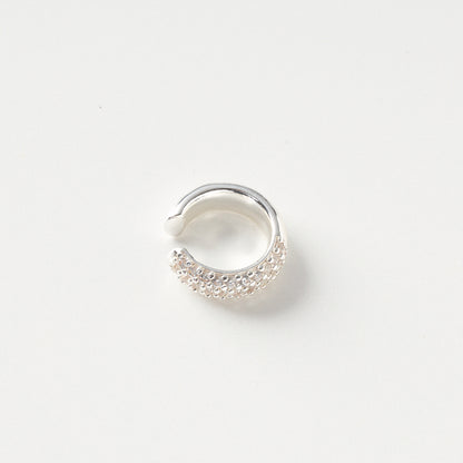 Zirconia bulge ear cuff
