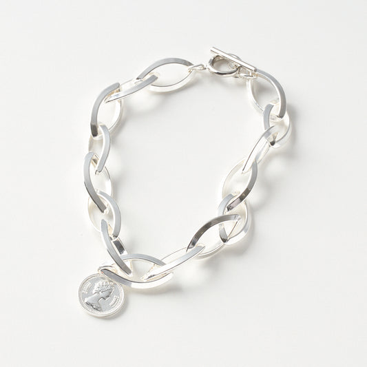 Leaf chain bracelet