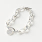 Leaf chain bracelet