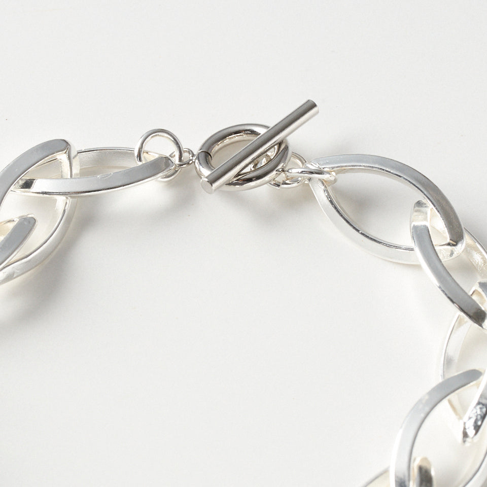 Leaf chain bracelet