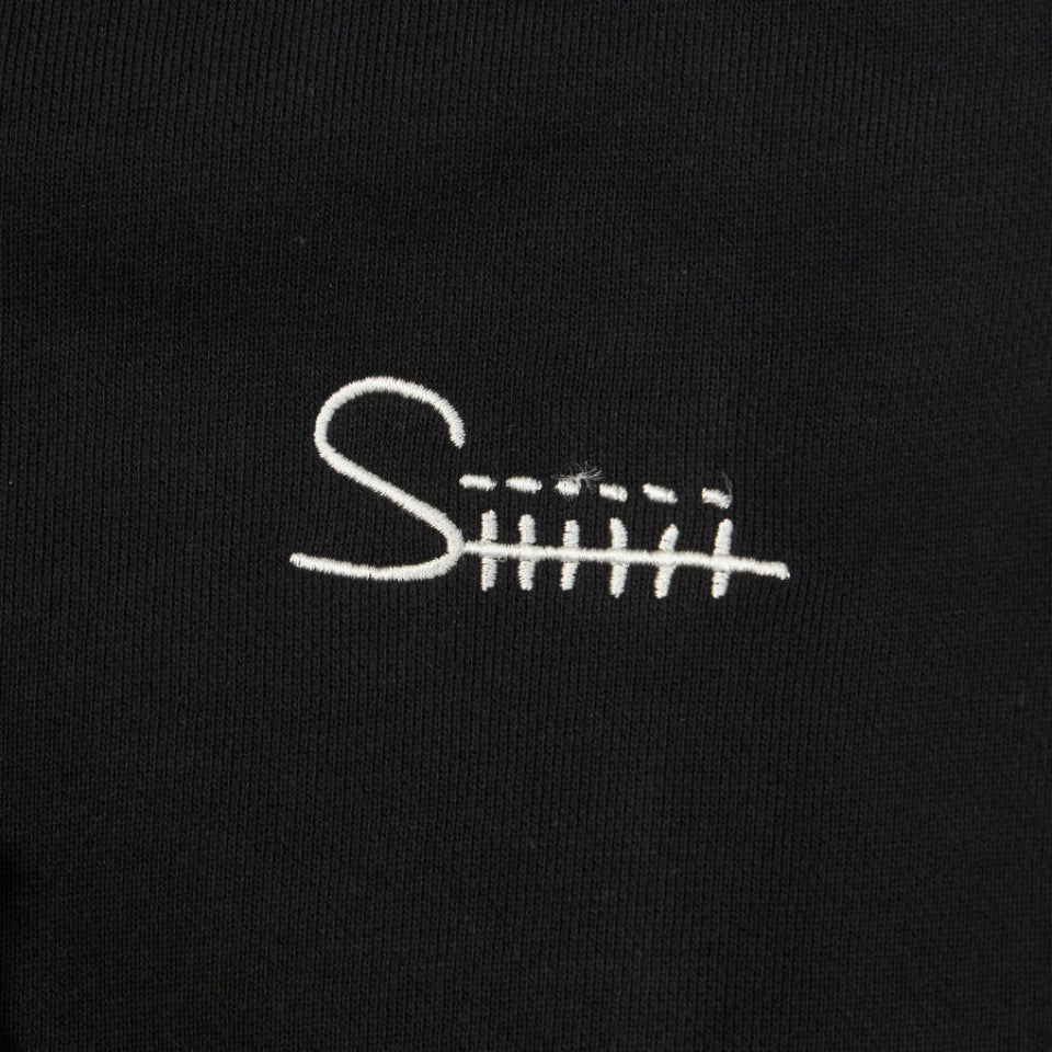 RAKUGAKI Siiiiii Logo Zip up hoodie